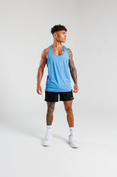 Legacy Mens Singlet Marina Blue