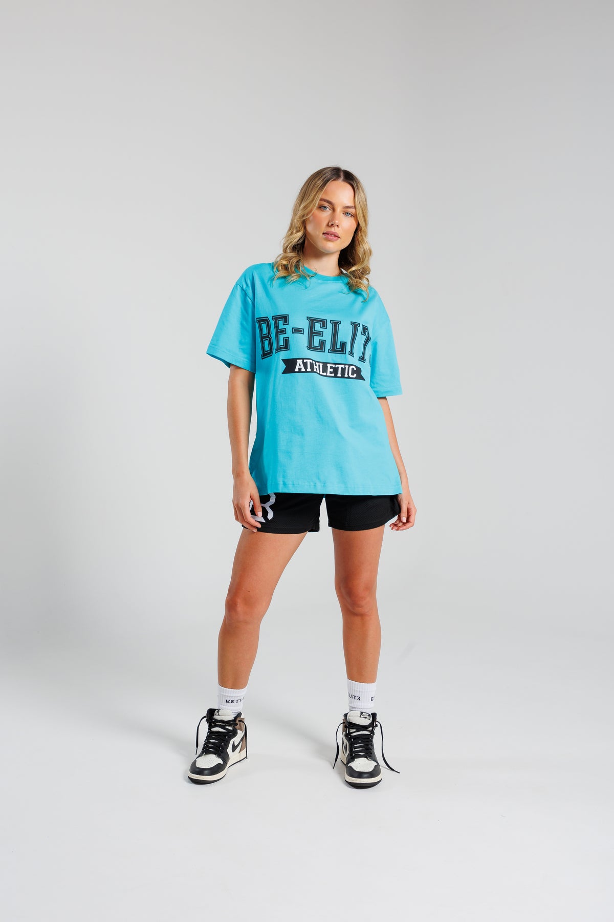 Athletic Tee Turquoise