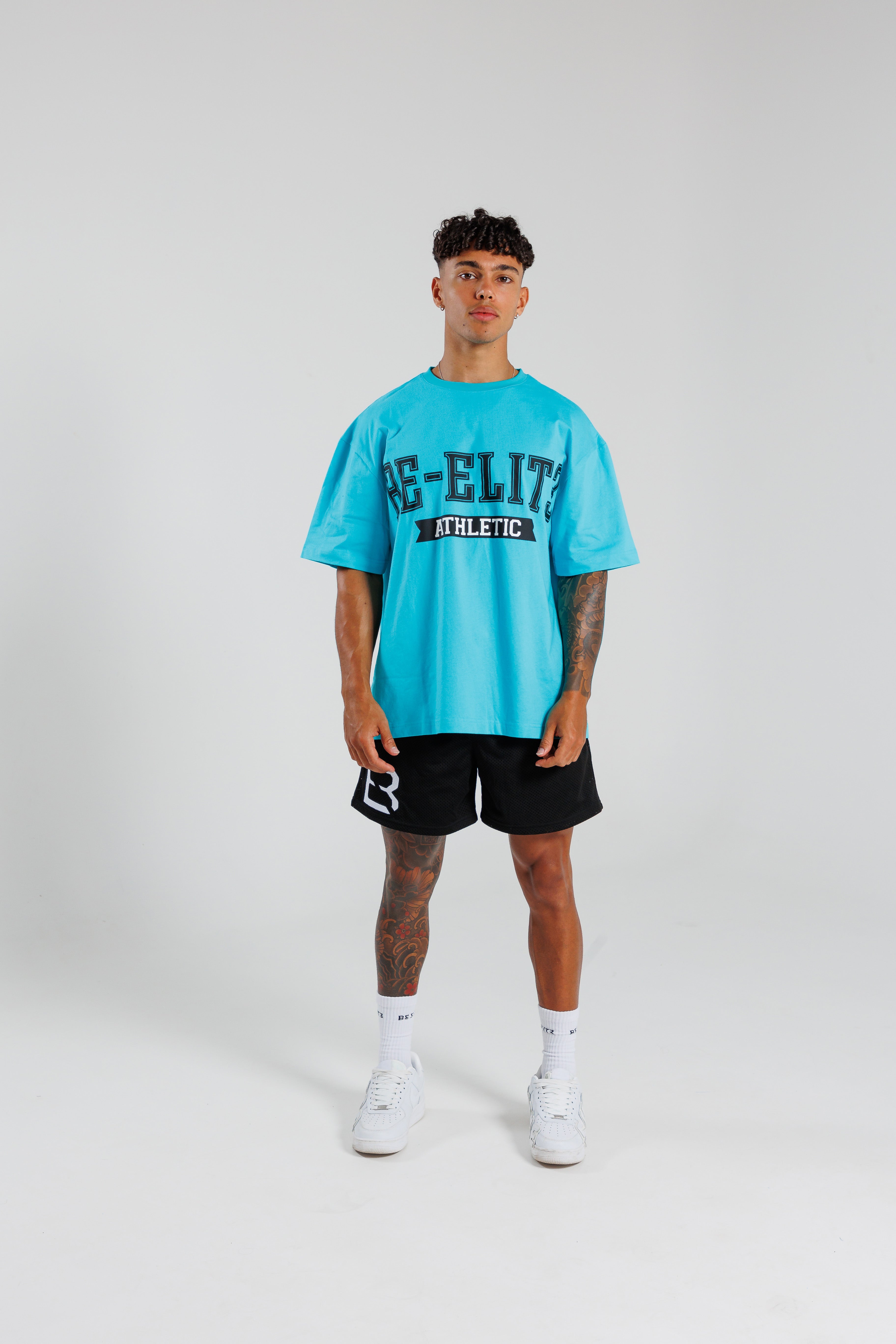 Athletic Tee Turquoise